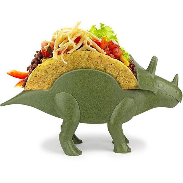 Dino-Taco Holder – Supporto per tacos e burritos a forma di Dinosauro