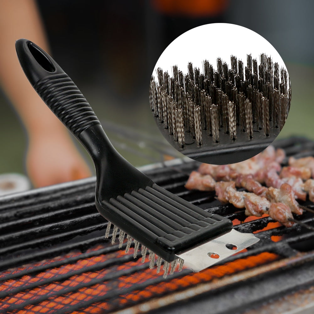 Heavy Duty Steel Brush – Spazzola in Acciaio per Pulizia Profonda Barbecue