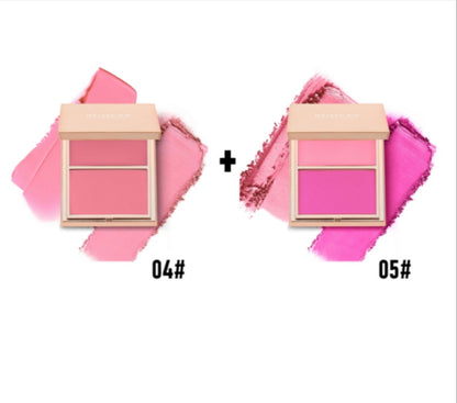 PHOFAY Cream & Powder Blush Duo