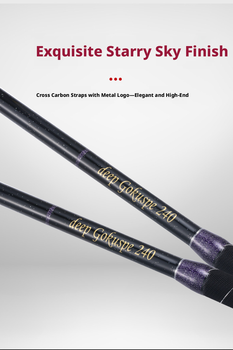 Canna da Pesca Deep Gokuspe 240 Spinning/Baitcasting
