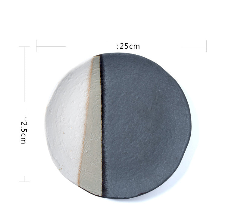 Retro Thick Ceramic – Piatti Spessi Quadrati e Rotondi