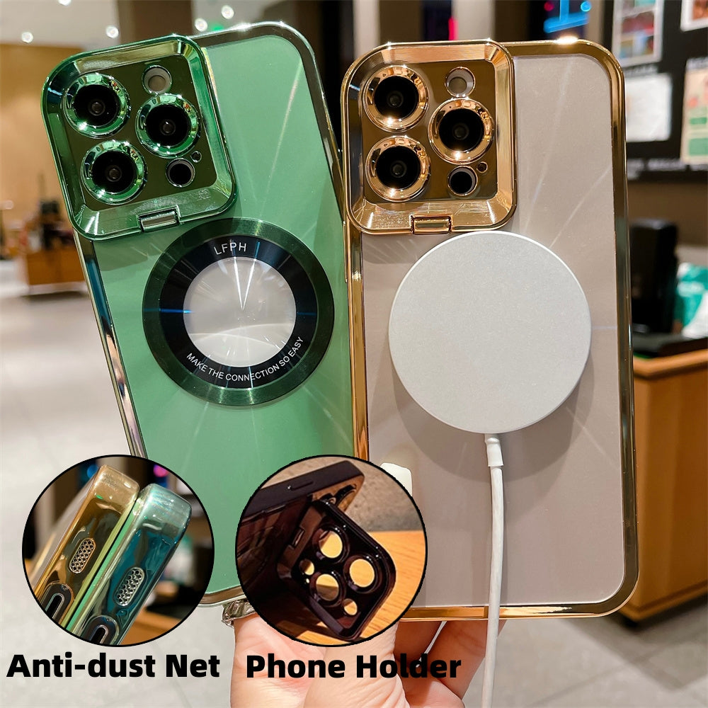 Mag-Lens CD-Luxury: Cover con Supporto Invisibile (Iphone 13/14/Pro/Pro Max)