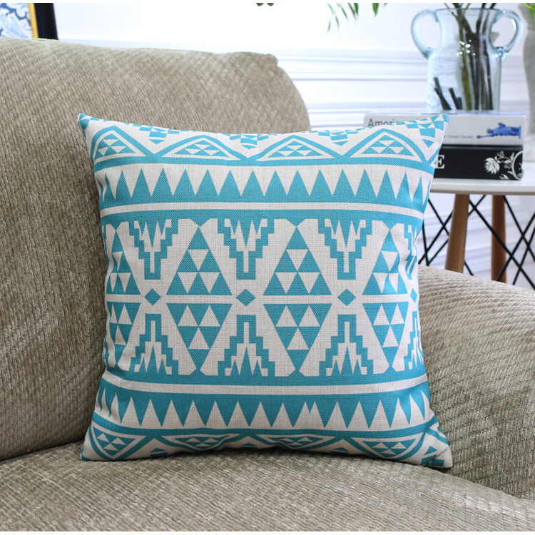 Cuscino Arredo Nordic Color a Trama Geometrica