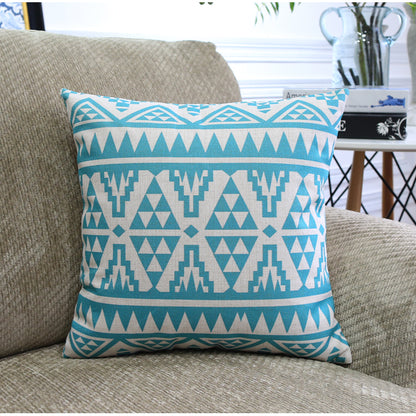 Cuscino Arredo Nordic Color a Trama Geometrica