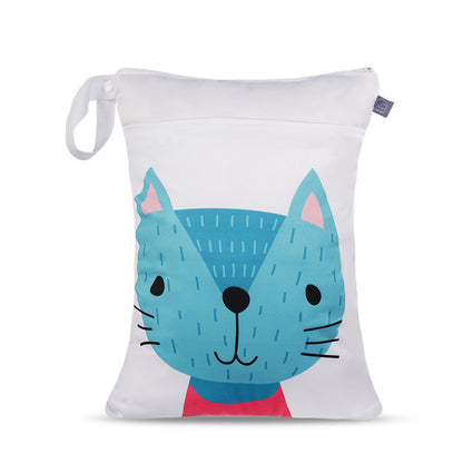 Dry & Wet - Borsa Porta-Pannolini Impermeabile e Portatile