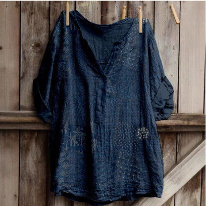 Maglia Casual Ampio Taglie Forti (S-5XL)