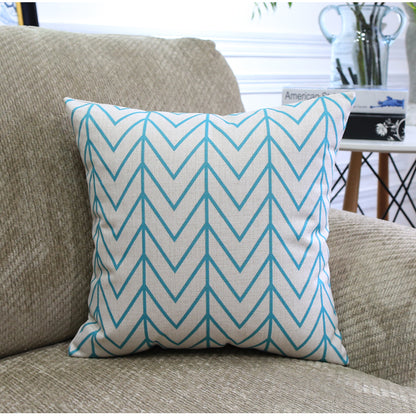 Cuscino Arredo Nordic Color a Trama Geometrica