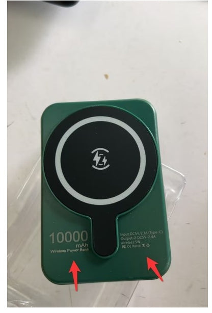 Mag-Mini 5000: Power Bank Magnetico Wireless