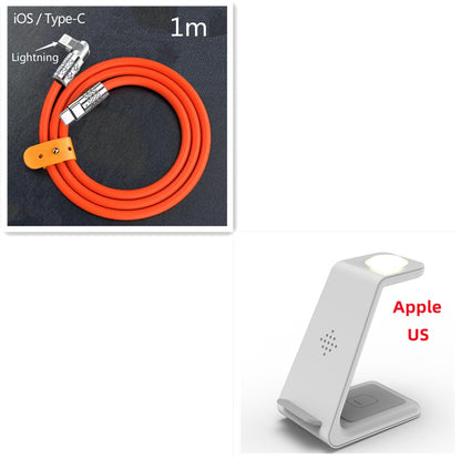 Slim-Stand 3-in-1: Caricatore Wireless Verticale