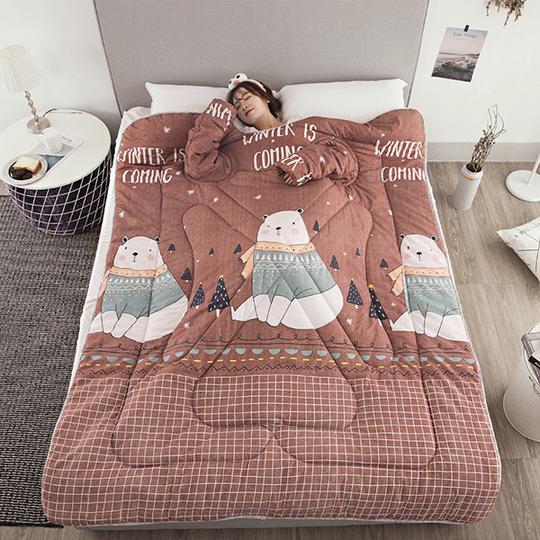 Piumino Indossabile con Maniche Stay-Warm