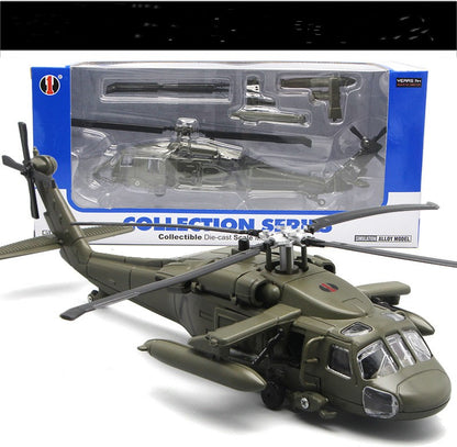 Elicottero Militare Black Hawk Alloy
