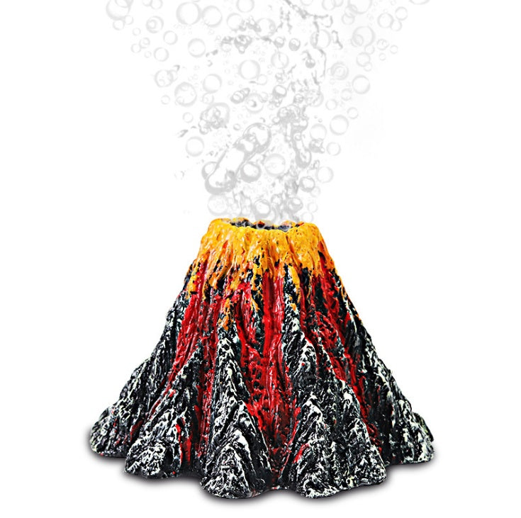 MagmaFlow - Vulcano Effetto Eruzione con Kit LED & Bolle
