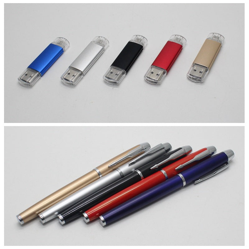Set Business Executive 3-in-1: Mouse Wireless + Penna + Chiavetta USB (2.4GB / 4GB / 8GB / 16GB)