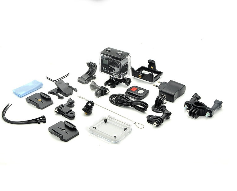 Dual-Screen 4K Action-Cam: Wi-Fi Extreme