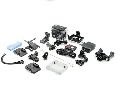 Dual-Screen 4K Action-Cam: Wi-Fi Extreme