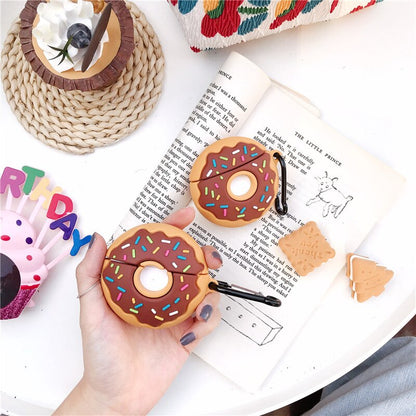 Sweet-Donut: Custodia in Silicone 3D (Airpods 1 - 2 - Pro)