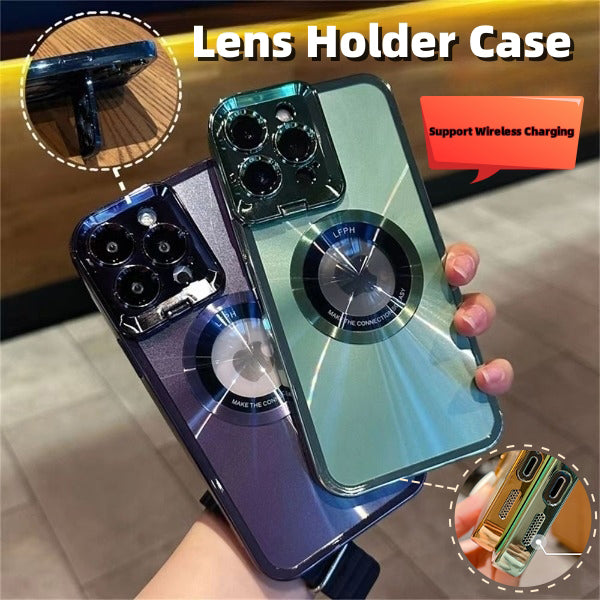 Mag-Lens CD-Luxury: Cover con Supporto Invisibile (Iphone 13/14/Pro/Pro Max)