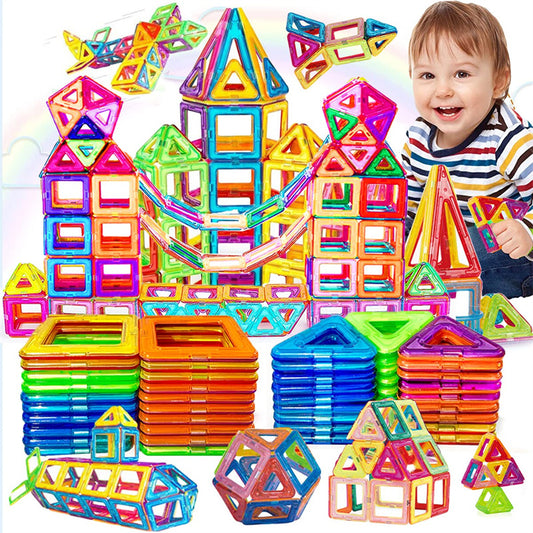 Magnetix DIY Set – Set Costruzioni con Blocchi Magnetici Creativi