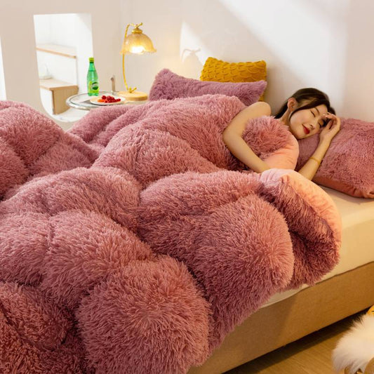 Trapunta Velvet Mink in Velluto di Cristallo