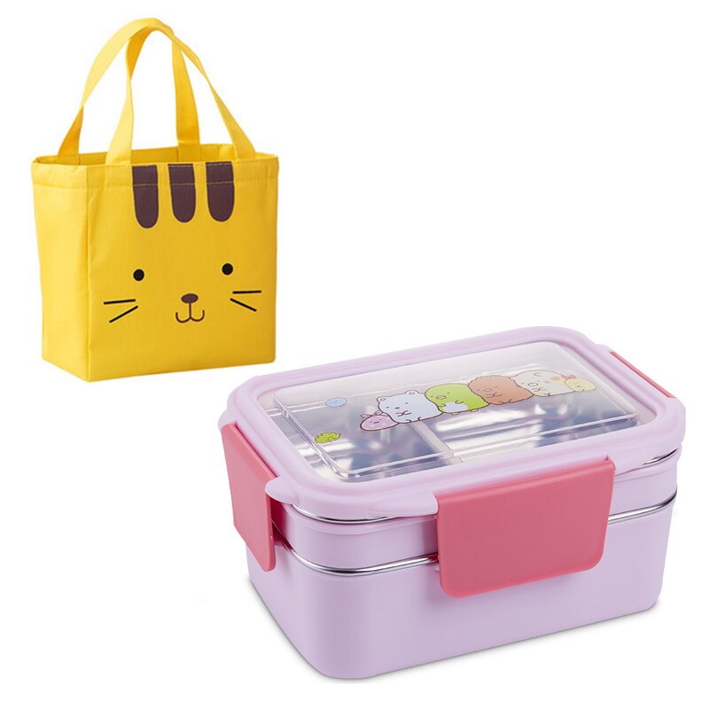 Dual Steel Lunch Box – Portapranzo Doppio in Acciaio Inox