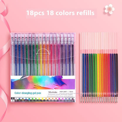 Set Crystal-Gel Fluorescente (Effetto Lucido)