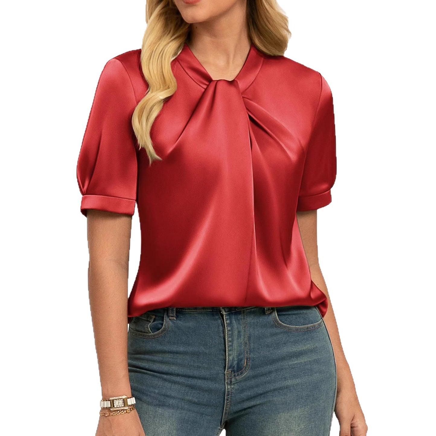 Camicia in Raso (S-2XL)