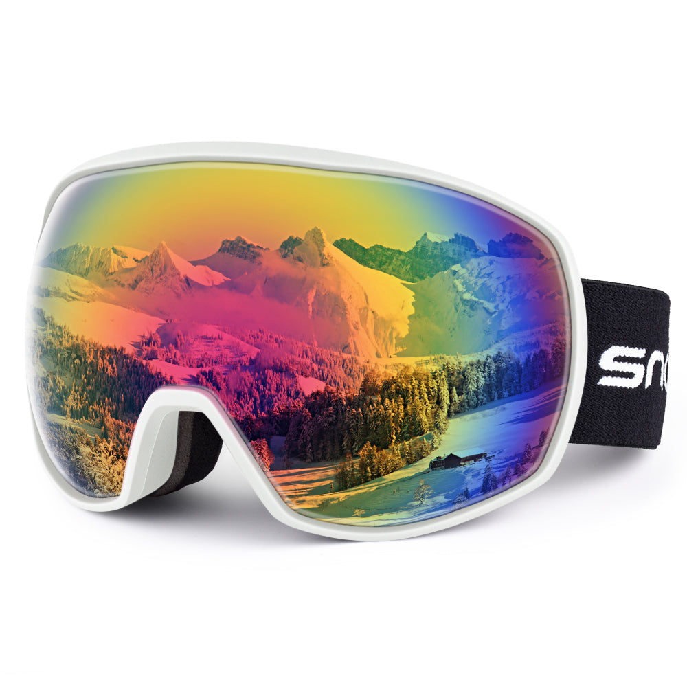 Alpine View – Occhiali da Sci con Supporto per Lenti Graduate