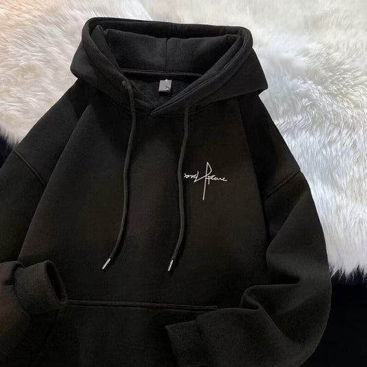 Hoodie Cloud Relax – Felpa con Cappuccio, Taglio Ampio e Stile Essential (M-3XL/5XL-8XL)