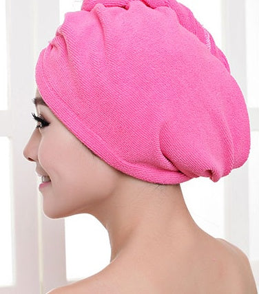 Turbante Dry-Fast in Microfibra per Capelli