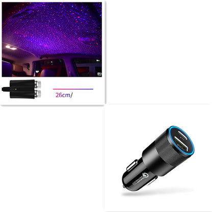 USB Star-Party Light: Atmosfera Auto & Casa