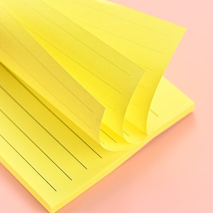 Blocco Note Adesivo a Righe Orizzontali