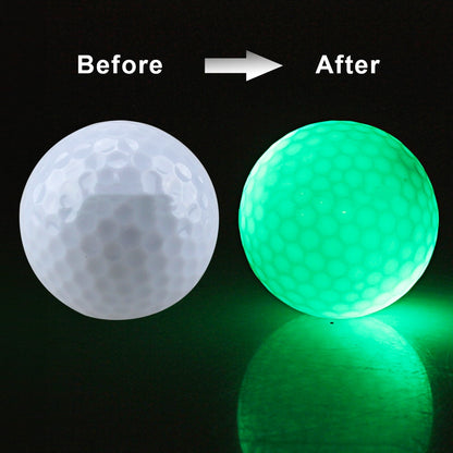 Night Glow – Set Palline a LED Lampeggianti per Allenamento Notturno