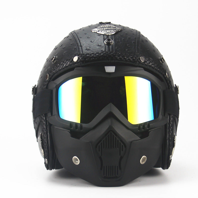 Casco Vintage Handmade Retro Style (M-XL)