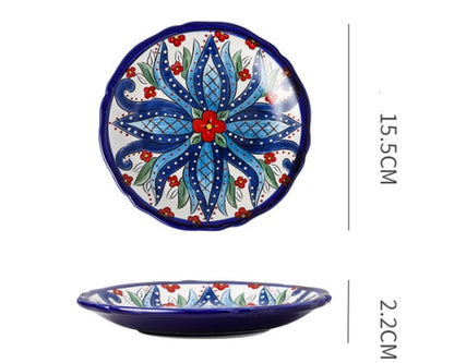 Piatti in Ceramica Sottosmalto - Boho Style