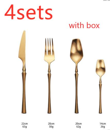 Set Posate Essential Acciaio Inox - 4 Pezzi