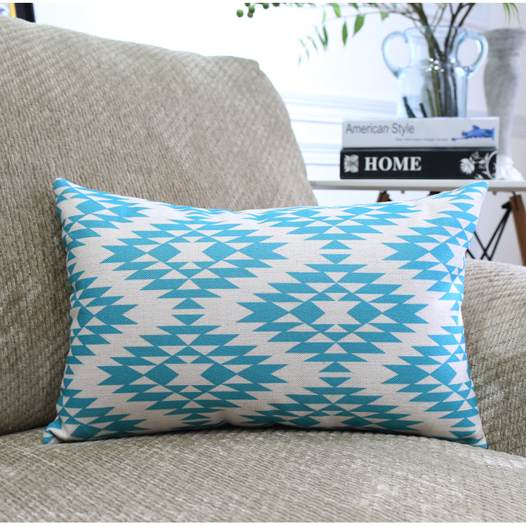 Cuscino Arredo Nordic Color a Trama Geometrica
