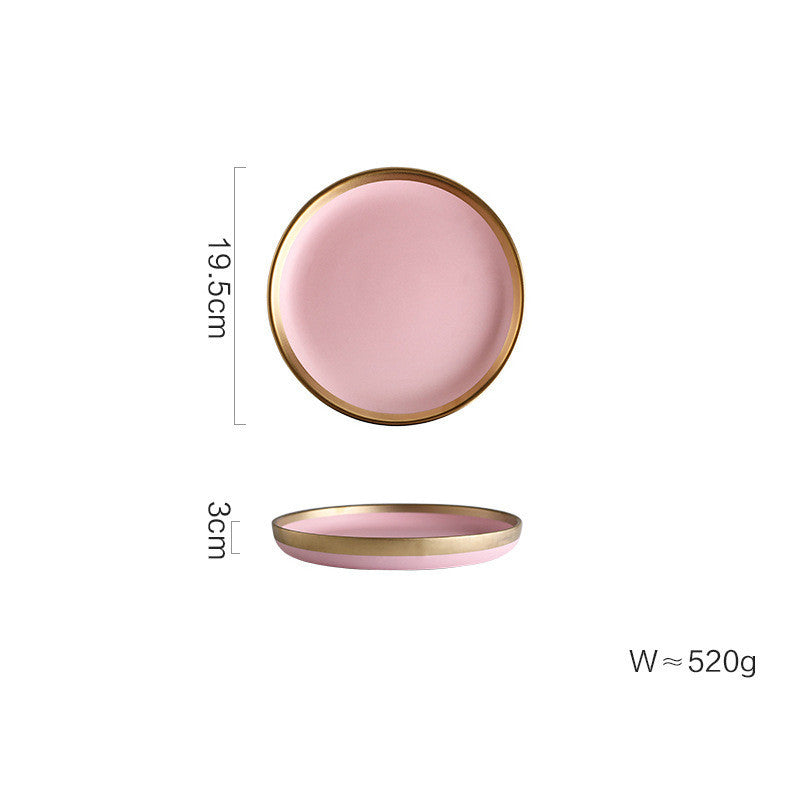 Pink Minimal Ceramic – Servizio da Tavola in Ceramica Rosa