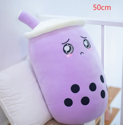 Boba Tea Plush – Cuscino Peluche a forma di Tazza Bubble Tea