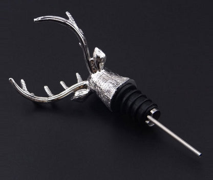 Deer Head Aerator – Versatore e Tappo Vino Testa di Cervo