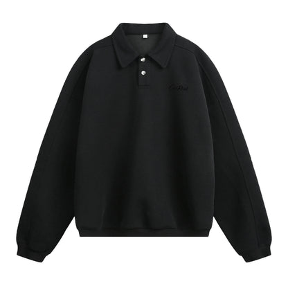 Felpa Polo Urban  – Felpa con Colletto Classico Senza Cappuccio (M-2XL)