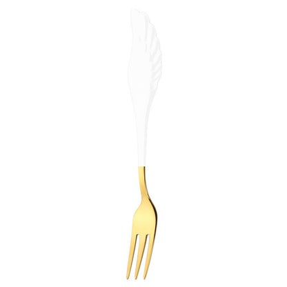 Angel Wings Spoon – Cucchiaino e Forchetta con Ali in Acciaio 304