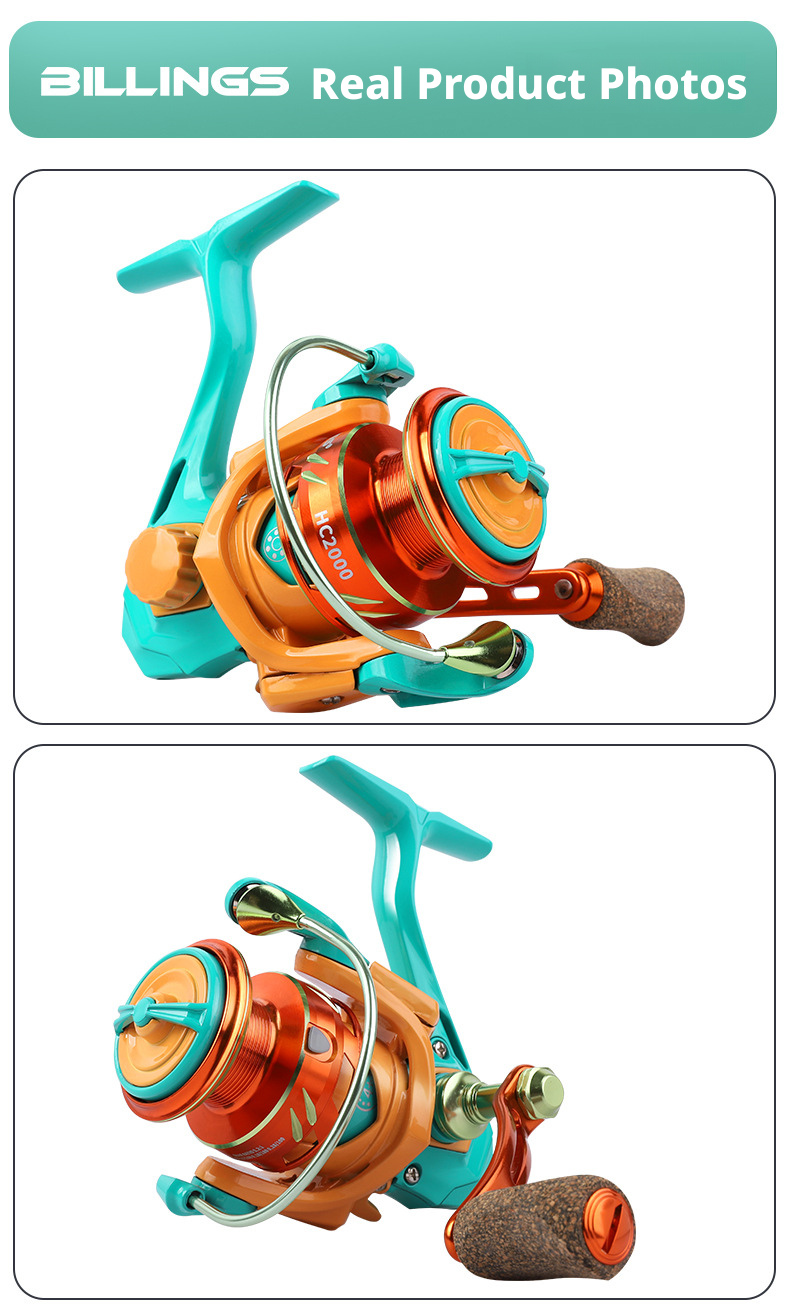 Billings Serie HC - Mulinello Spinning Rainbow Edition | High-Speed & Precision