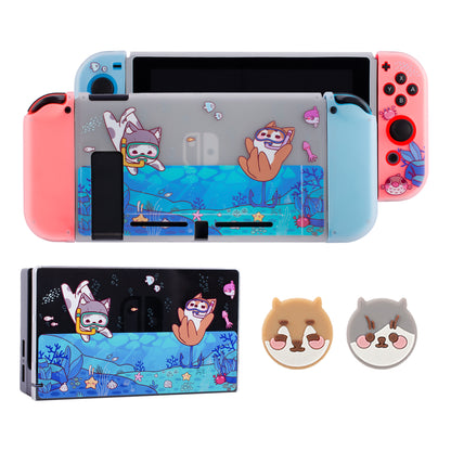 Cover Rigida Deep-Sea Edition (Protezione TPU+PC per Switch OLED)