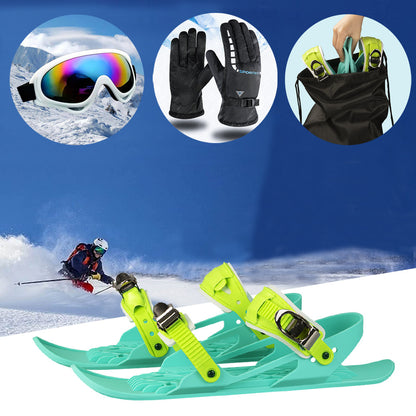 Snow Skates – Mini Sci Pattini Regolabili (Short Skiboard)