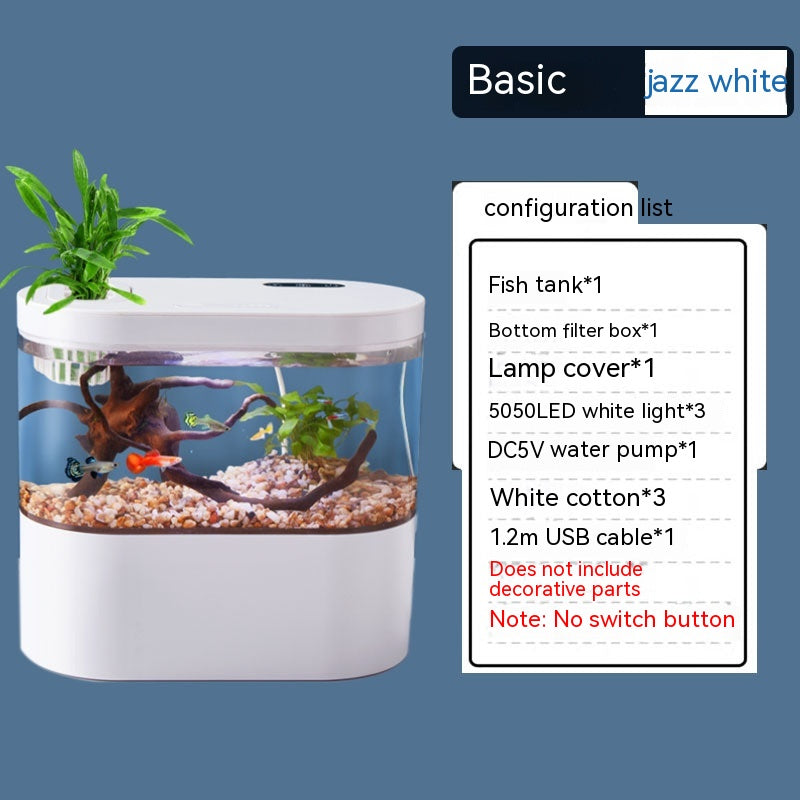 PureVista - Desktop Nano Aquarium White