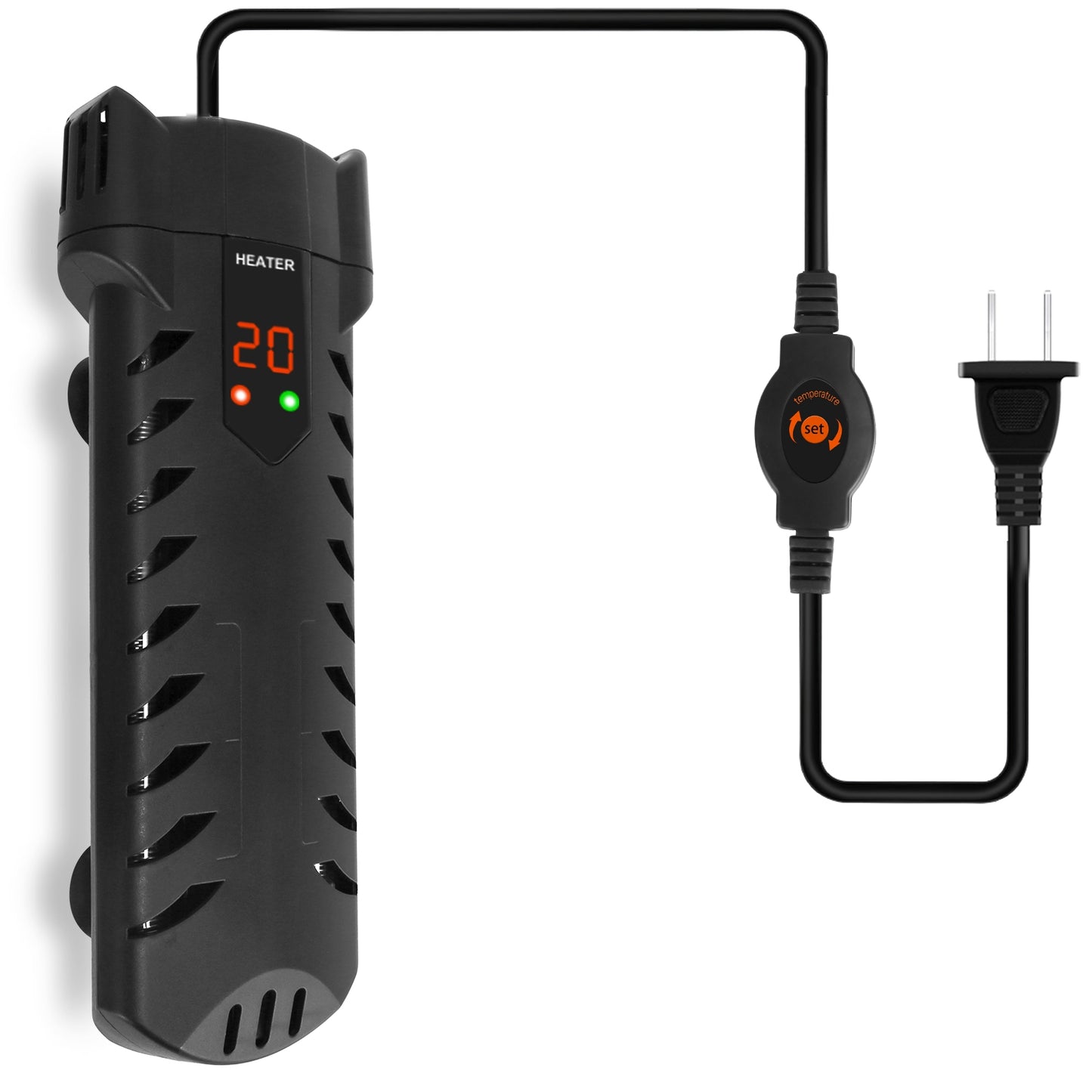 ThermoGuard - Riscaldatore Intelligente 500W con Display LED