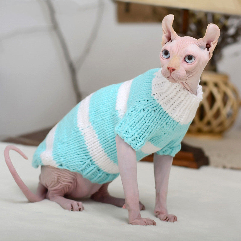 Maglioncino a Righe per Gatti (XS-XL)