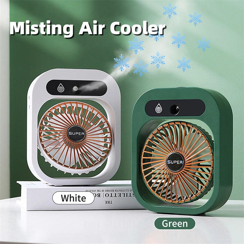Artic Mist - Ventilatore & Raffrescatore da Scrivania 3-in-1