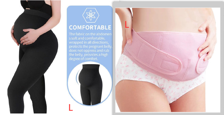 High-Rise Comfort – Leggings Premaman a Vita Alta Modellanti (S-L)