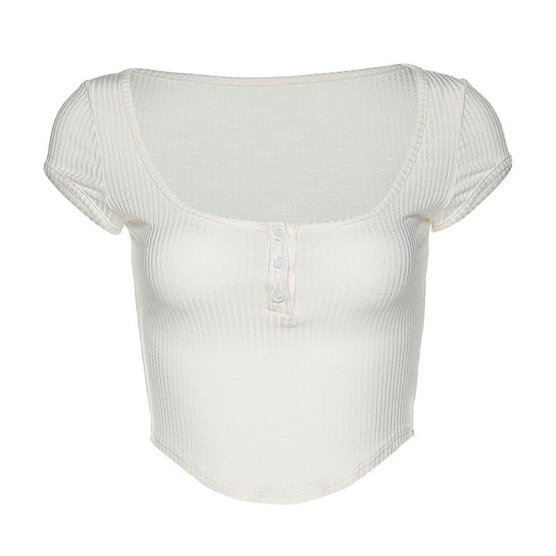 Top Sexy Tinta Unita (Crop Top) (S/L)